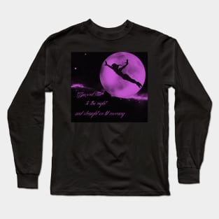 Purple peter pan Long Sleeve T-Shirt